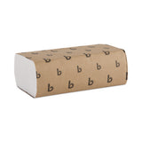 boardwalk - Multifold Paper Towels, 1-Ply, 9 x 9.45, White, 250 Towels/Pack, 16 Packs/Carton