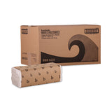boardwalk - C-Fold Paper Towels, 1-Ply, 11.44 x 10, Bleached White, 198 Sheets/Pack, 12 Packs/Carton