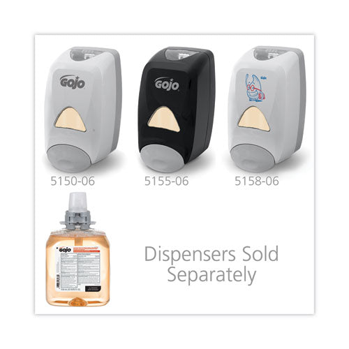 Gojo - Luxury Foam Antibacterial Handwash, Refill for FMX-12 Dispenser, Fresh Fruit Scent, 1,250 mL