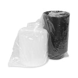 Pactiv Evergreen - Newspring VERSAtainer Microwavable Containers, 32 oz, 7" Diameter x 2" h, Black/Clear, Plastic, 150/Carton