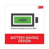 3M - Precise Mouse Pad with Nonskid Back, 9 x 8, Bitmap Design