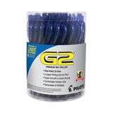 Pilot - G2 Premium Gel Pen Convenience Pack, Retractable, Fine 0.7 mm, Black Ink, Smoke/Black Barrel, 36/Pack