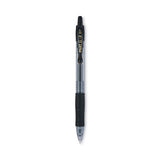 Pilot - G2 Premium Gel Pen Convenience Pack, Retractable, Fine 0.7 mm, Black Ink, Smoke/Black Barrel, 36/Pack