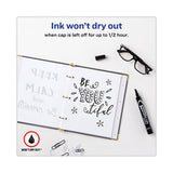 Avery - MARKS A LOT Large Desk-Style Permanent Marker, Broad Chisel Tip, Black, Dozen (8888)