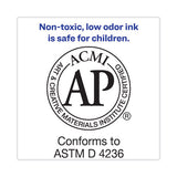 Avery - MARKS A LOT Large Desk-Style Permanent Marker, Broad Chisel Tip, Black, Dozen (8888)