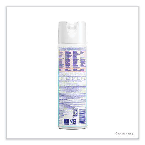 Lysol - Disinfectant Spray, Crisp Linen, 19 oz Aerosol Spray, 12/Carton