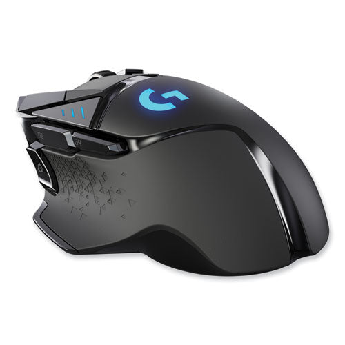 Logitech - G502 LIGHTSPEED Wireless Gaming Mouse, 2.4 GHz Frequency/33 ft Wireless Range, Right Hand Use, Black