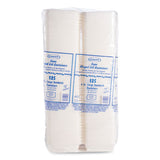 Dart - Foam Hinged Lid Containers, 6 x 5.78 x 3, White, 500/Carton
