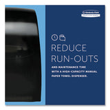 Kimberly-Clark - Sanitouch Hard Roll Towel Disp, 12.63 x 10.2 x 16.13, Smoke