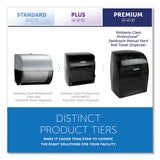 Kimberly-Clark - Sanitouch Hard Roll Towel Disp, 12.63 x 10.2 x 16.13, Smoke