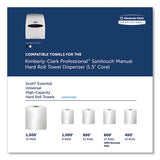 Kimberly-Clark - Sanitouch Hard Roll Towel Dispenser, 12.63 x 10.2 x 16.13, White
