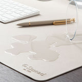 Smead - Vegan Leather Desk Pads, 36 x 17, SandStone
