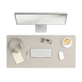 Smead - Vegan Leather Desk Pads, 36 x 17, SandStone