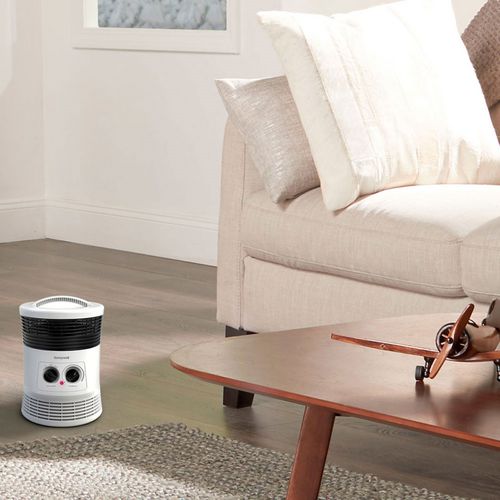 Honeywell - Surround Fan Forced Heater, 1,500 W, 8.1 x 11.2 x 7.9, White